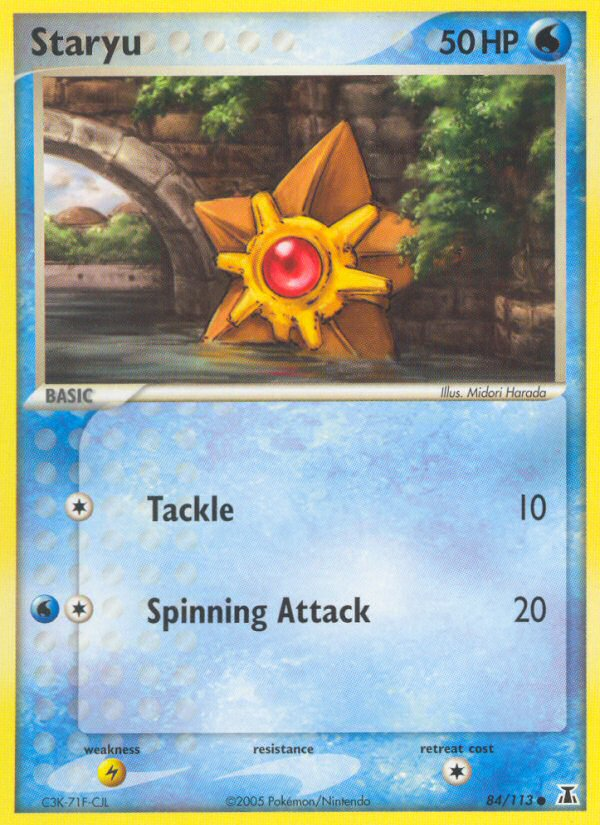 Staryu (84/113) - Delta Species Pokémon Card