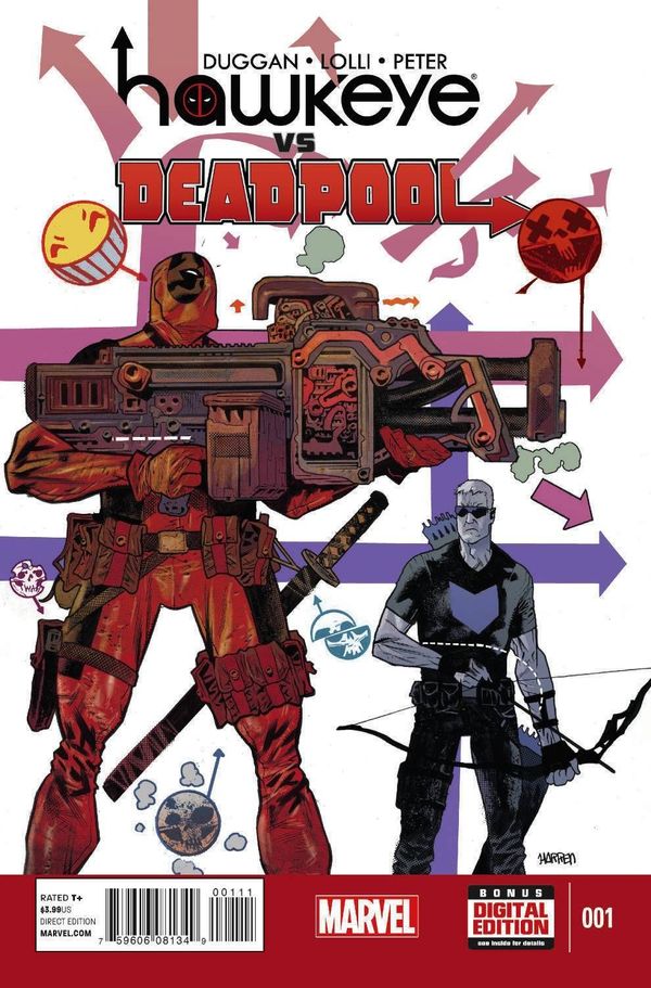 Hawkeye Vs Deadpool #1