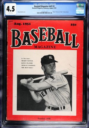  Baseball Magazine #v87 #3 