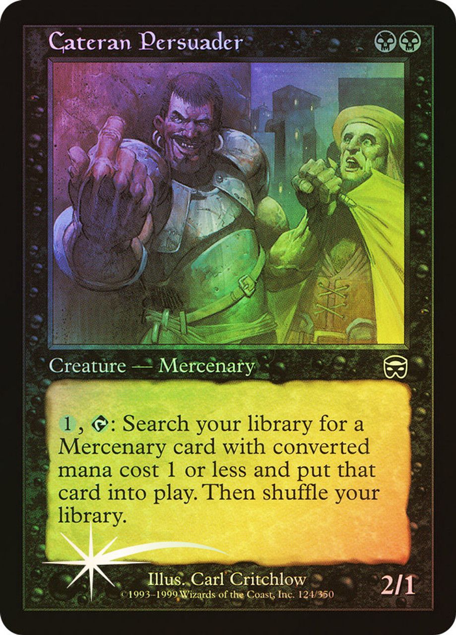 Cateran Persuader (Mercadian Masques - Foil) Trading Card