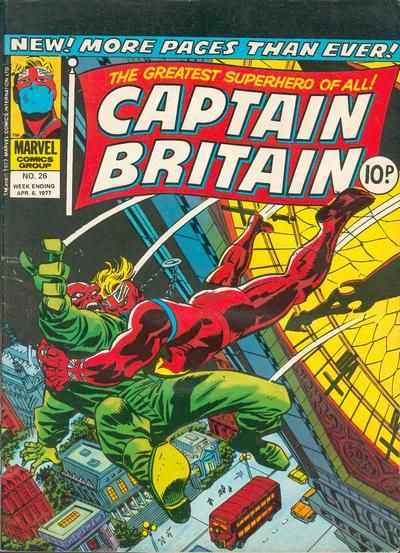 Captain Britain #26 Comic