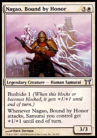 Nagao, Bound by Honor (Champions of Kamigawa) Trading Card