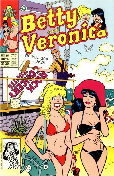 Betty and Veronica #55 Comic