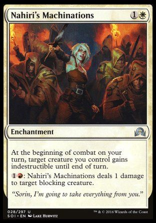 Nahiri's Machinations (Shadows over Innistrad) Trading Card