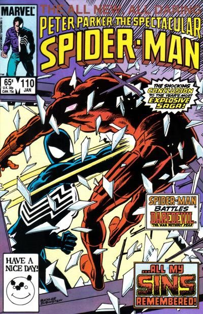 Spectacular Spider-Man #110 Comic
