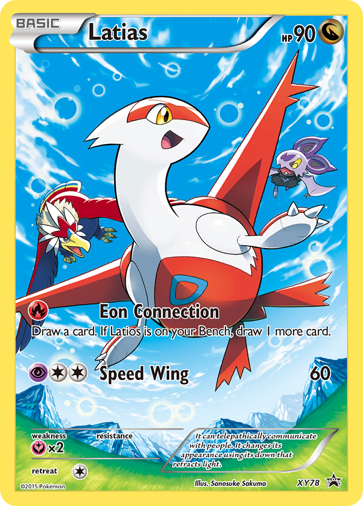 Latias (XY78) - XY Black Star Promos Pokémon Card