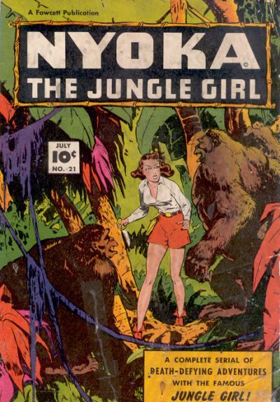 Nyoka, the Jungle Girl #21 Comic