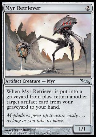 Myr Retriever (Mirrodin) Trading Card