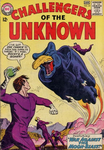 Challengers of the Unknown #35 Comic