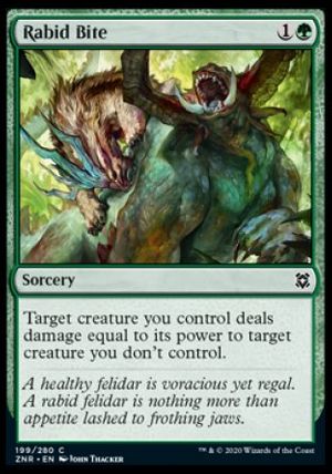 Rabid Bite (Zendikar Rising)