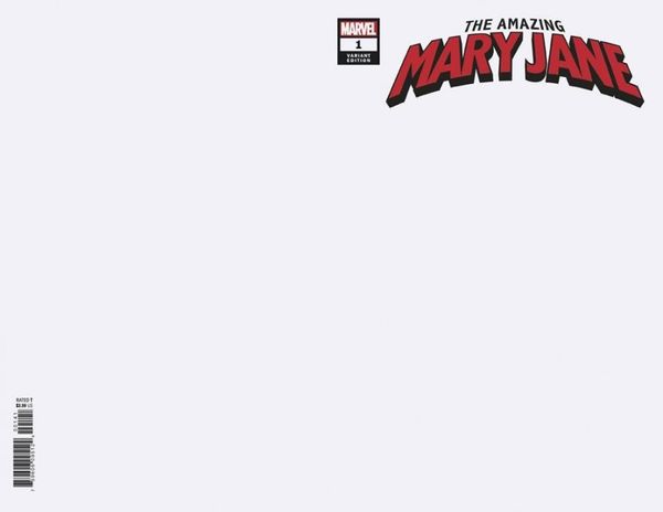 Amazing Mary Jane #1 (Blank Variant)