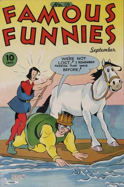 Famous Funnies #134 Comic