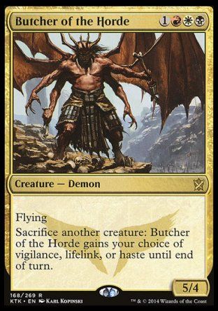 Butcher of the Horde (Khans of Tarkir) Trading Card