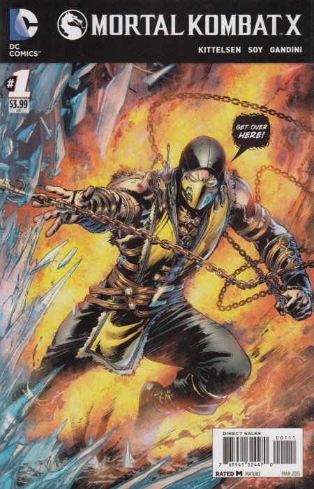 Mortal Kombat X #1 Comic