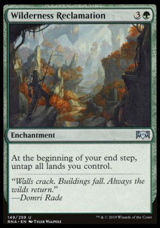 Wilderness Reclamation (Ravnica Allegiance) Trading Card