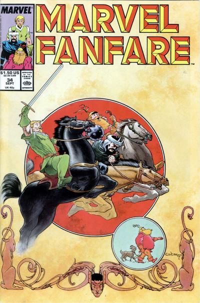 Marvel Fanfare #34 Comic