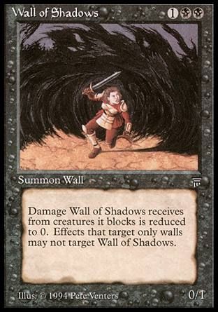 Wall of Shadows (Legends) Trading Card