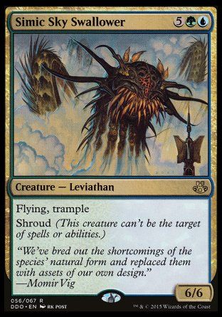 Simic Sky Swallower (Elspeth vs. Kiora) Trading Card