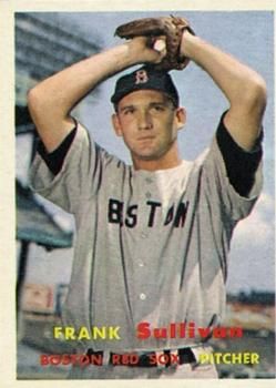 Frank Sullivan 1957 Topps #21 Sports Card