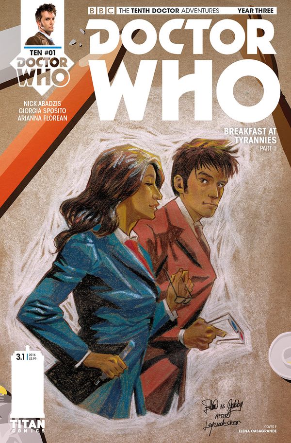 Doctor Who 10th Year Three #1 (Cover F Casagrande)
