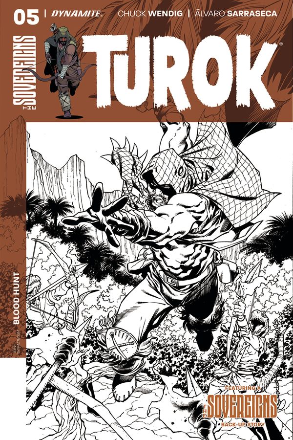 Turok #5 (Cover D 20 Copy Lopresti B&w I)