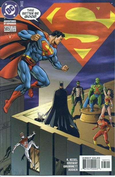 Adventures of Superman #565 Comic