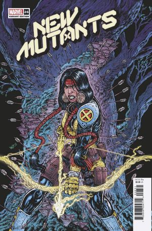 New Mutants #26 (Wolf Var)