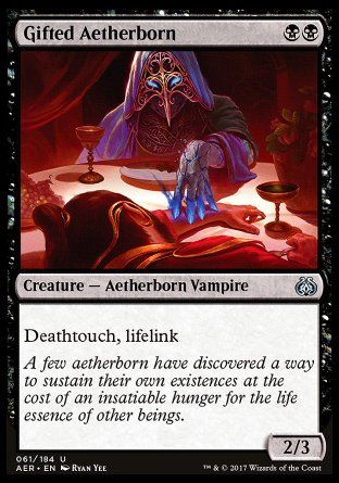 Gifted Aetherborn (Aether Revolt) Trading Card