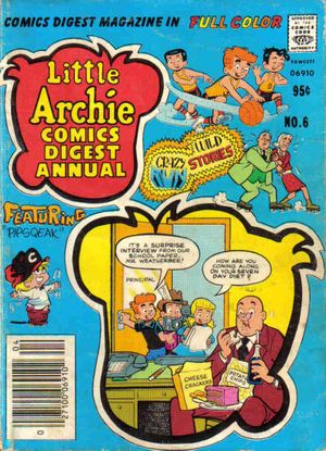 Little Archie Comics Digest Magazine #6
