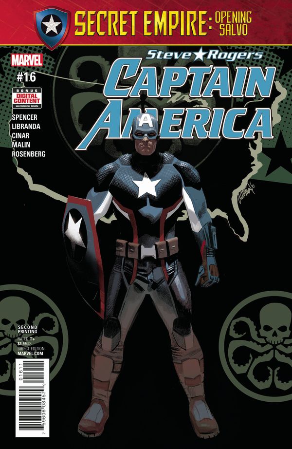 Captain America Steve Rogers #16 (2nd Printing)