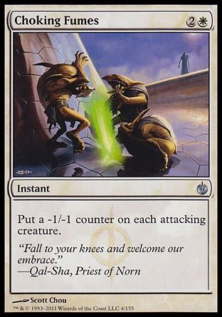 Choking Fumes (Mirrodin Besieged) Trading Card