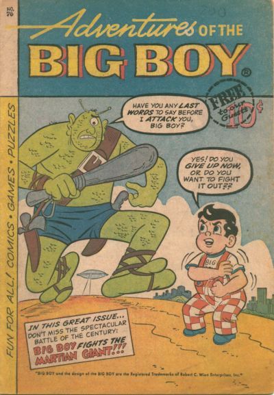 Adventures of Big Boy #76 [West] Comic