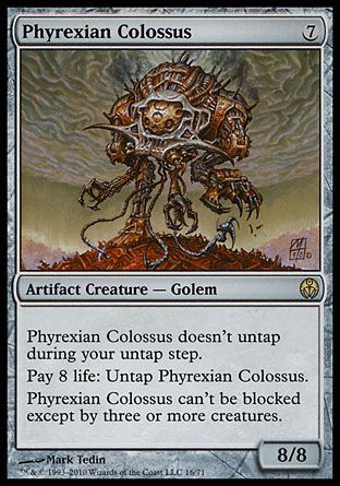 Phyrexian Colossus (Phyrexia vs. The Coalition) Trading Card