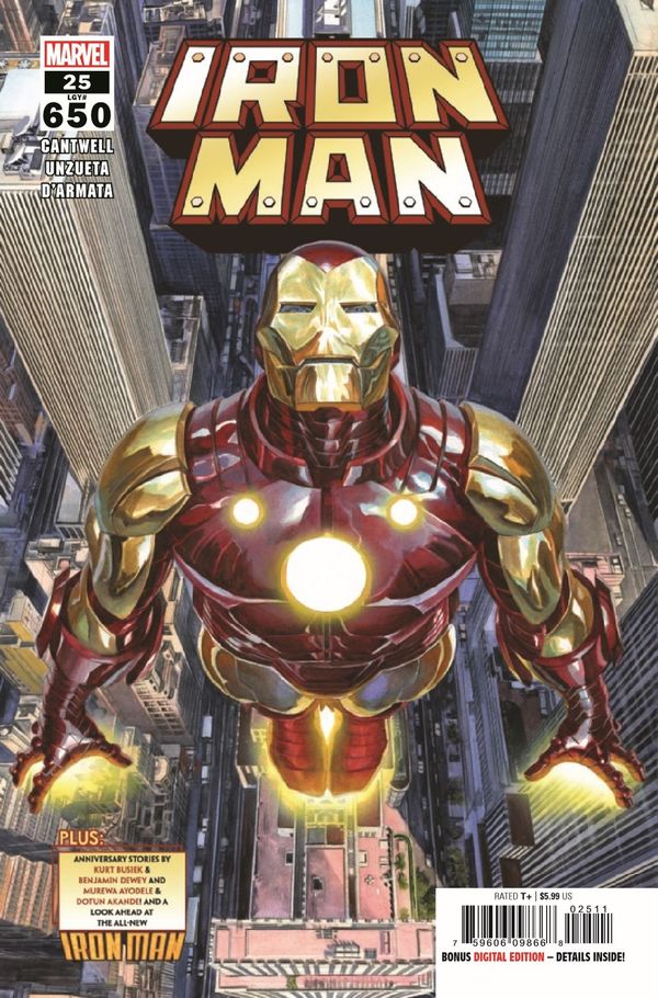 ComicList Previews: IRON MAN #25 Post Image