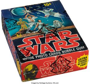 Star Wars Series 1 Wax Box