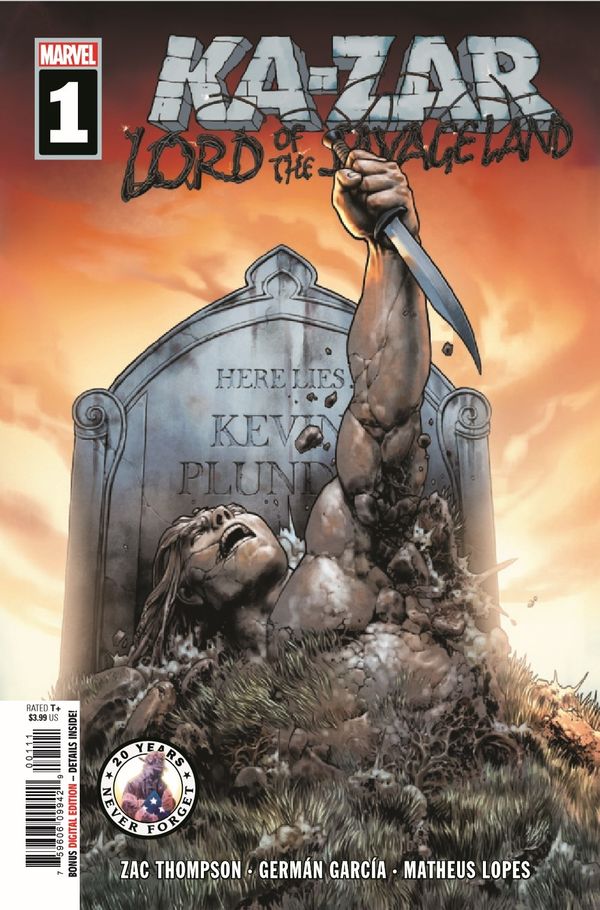 ComicList Previews: KA-ZAR LORD OF... Post Image