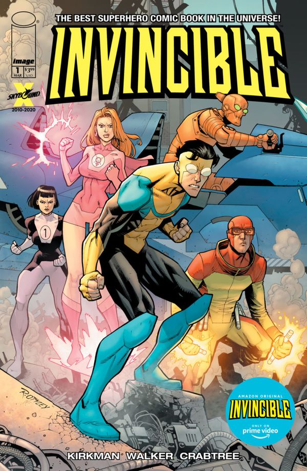 INVINCIBLE #1 reprinted in time... Post Image