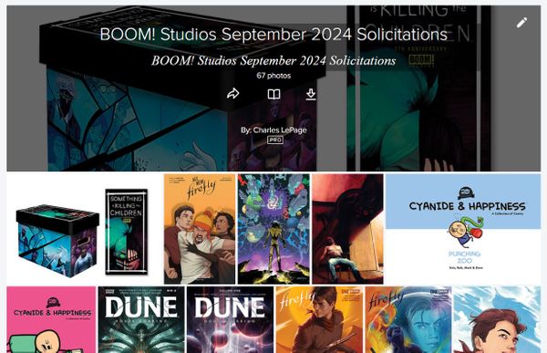 BOOM! Studios September 2024 Solicitations Post Image