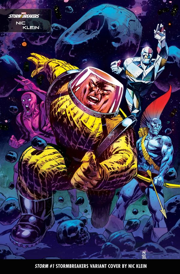 Marvel's Stormbreakers employ Avengers covers... Post Image