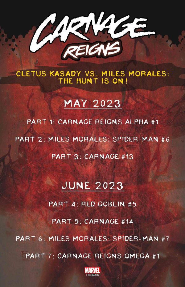Cletus Kasady's hunts Miles Morales... Post Image