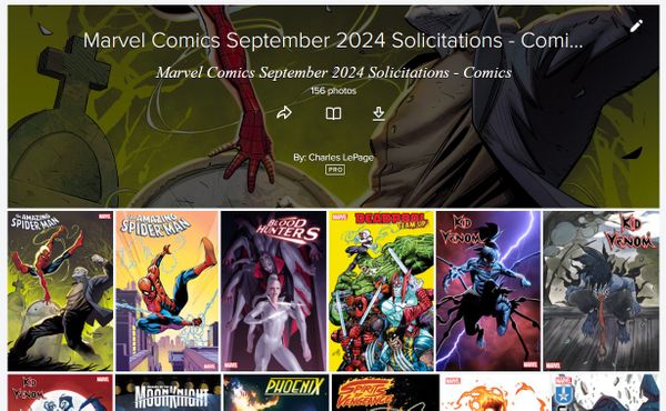 Marvel Comics September 2024 Solicitations Post Image