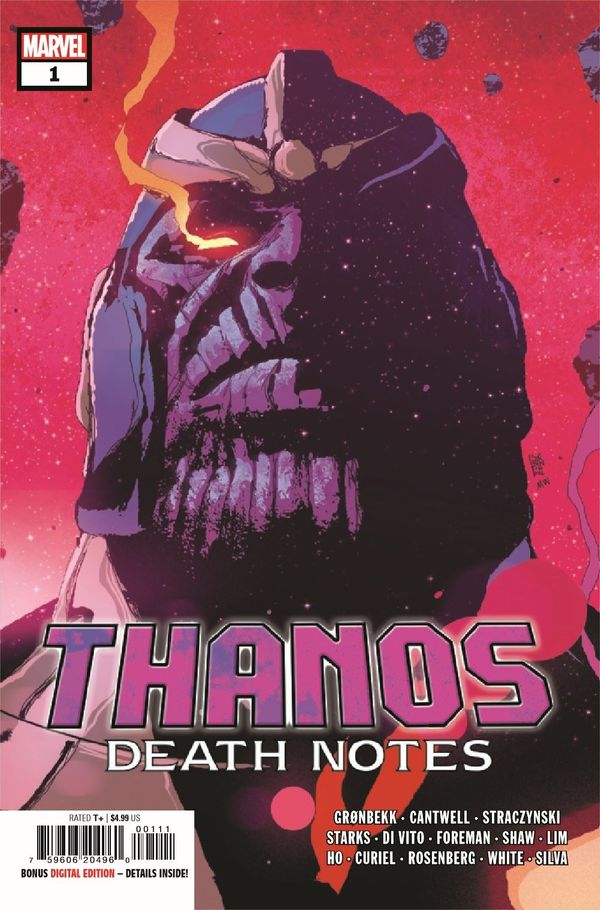 ComicList Previews- THANOS DEATH NOTES... Post Image