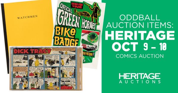 Oddball Auction Items: Heritage’s October... Post Image