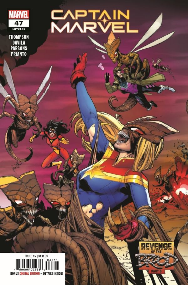 ComicList Previews - CAPTAIN MARVEL... Post Image