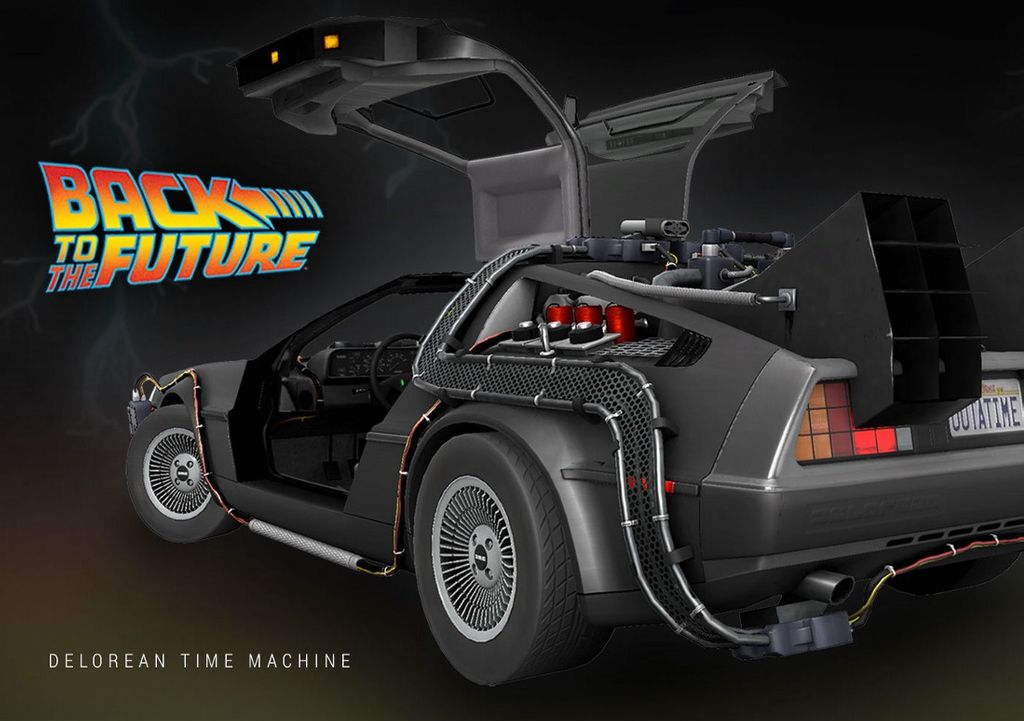 Delorean Back to the Future