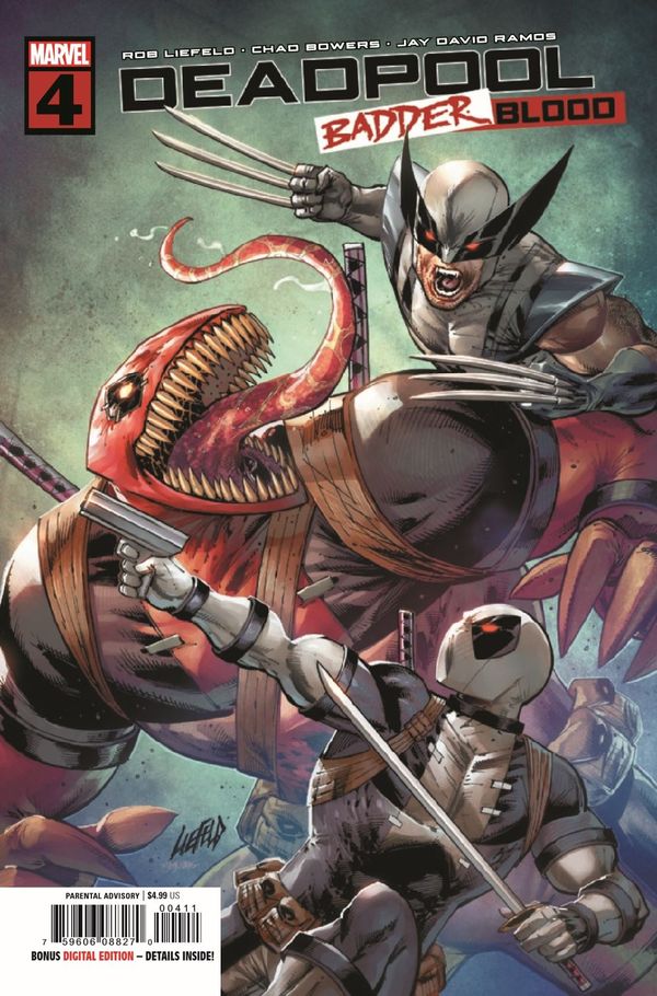 ComicList Previews - DEADPOOL: BADDER... Post Image