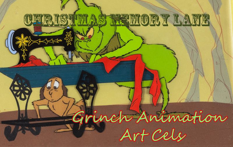 How the Grinch Stole Christmas Grinch Close-Up Production Cel