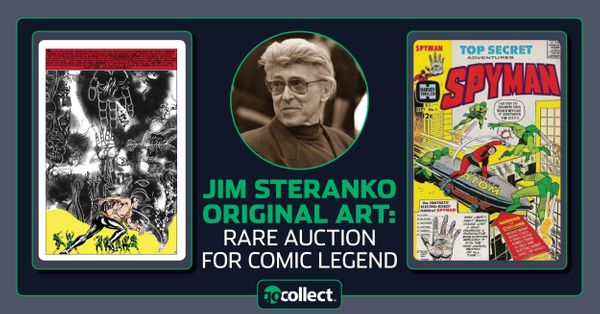 Jim Steranko Original Art: Rare... Post Image