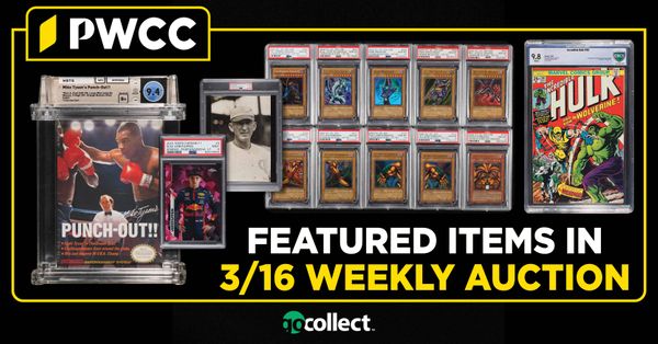 Featured Items in PWCC's 3/16... Post Image