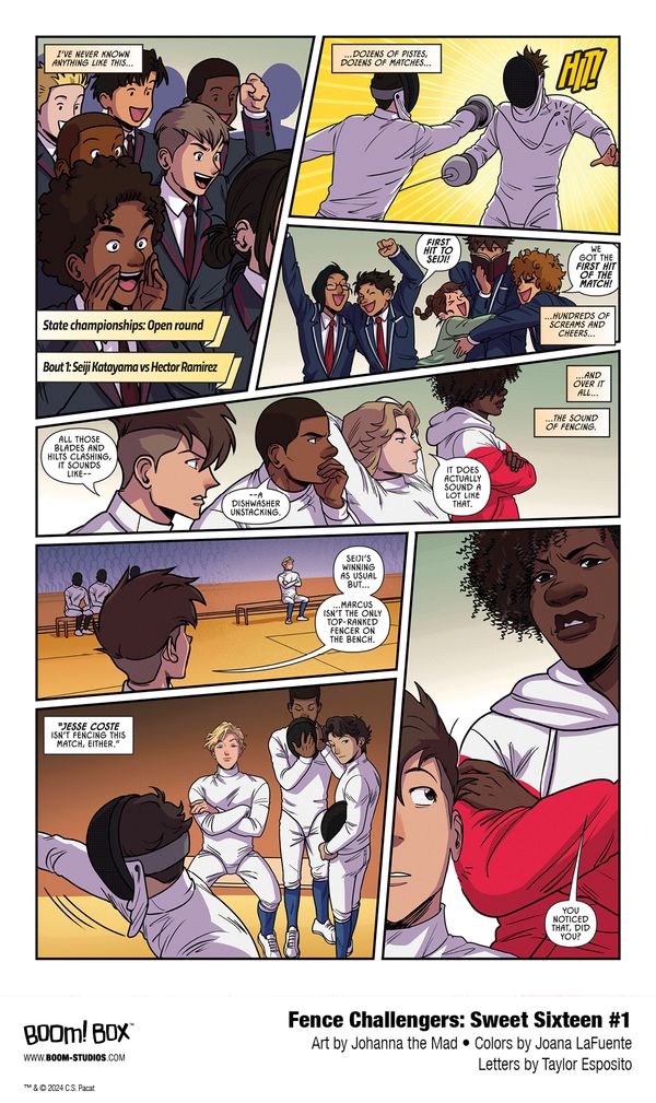 First Look at FENCE CHALLENGERS:... Post Image